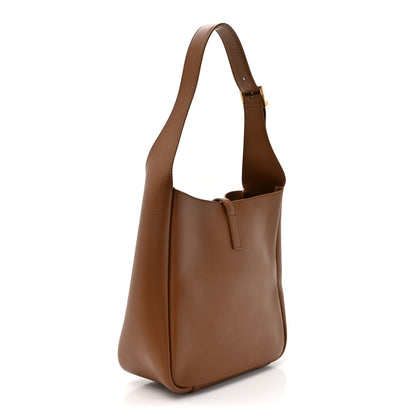 Saint Laurent Grained Calfskin Small Le 5 A 7 Supple Hobo Fox 3 of 11
