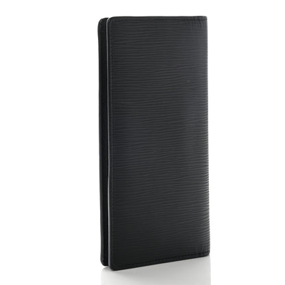 Louis Vuitton Epi Brazza Wallet Black 3 of 11