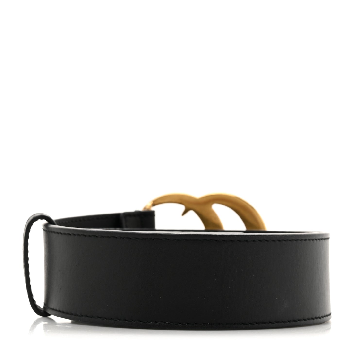 Calfskin Double G 40mm Belt 80 32 Black