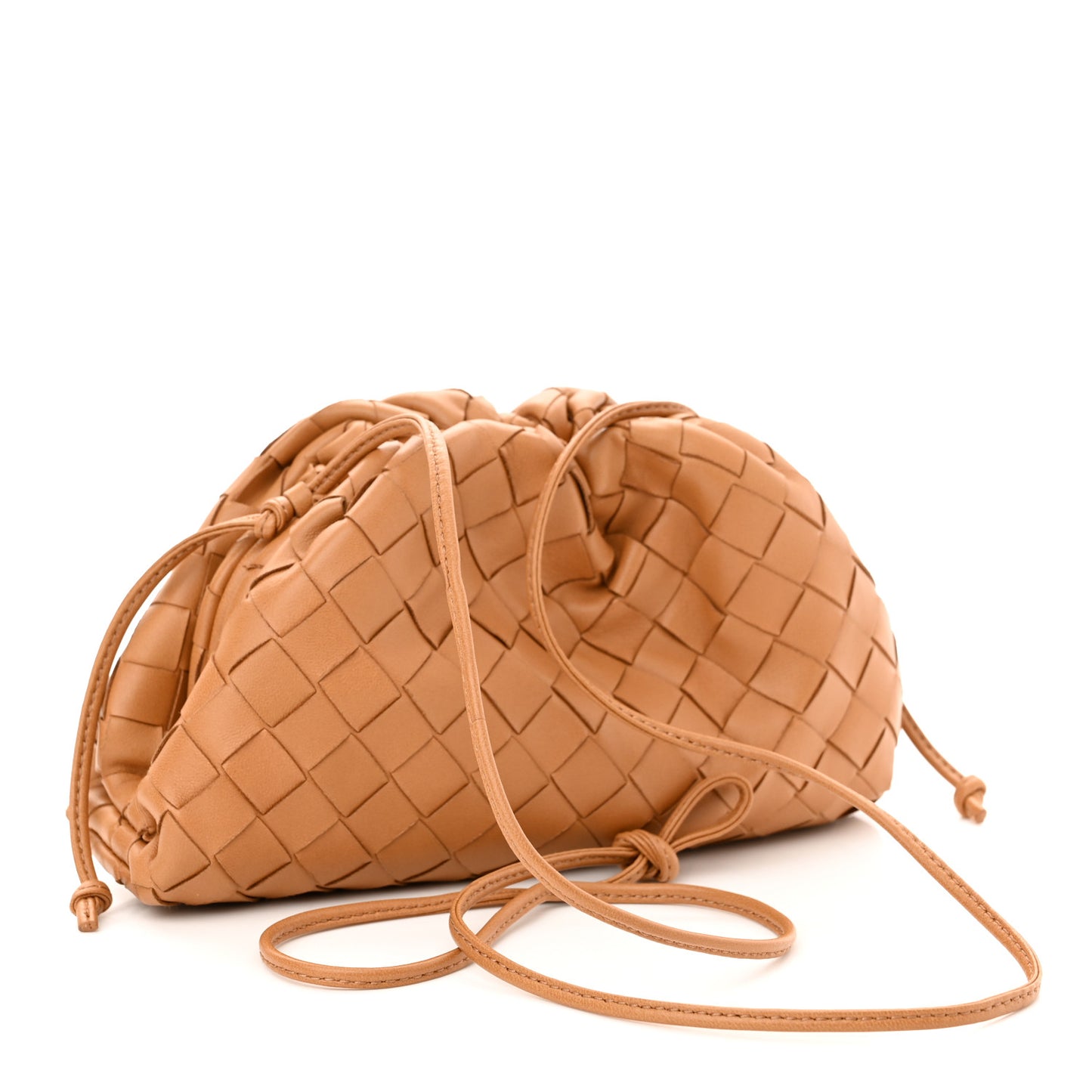 Nappa Intrecciato The Mini Pouch Carmel