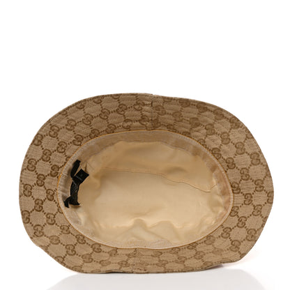 Gucci GG Monogram Web Bucket Hat S Beige Pink 7 of 8