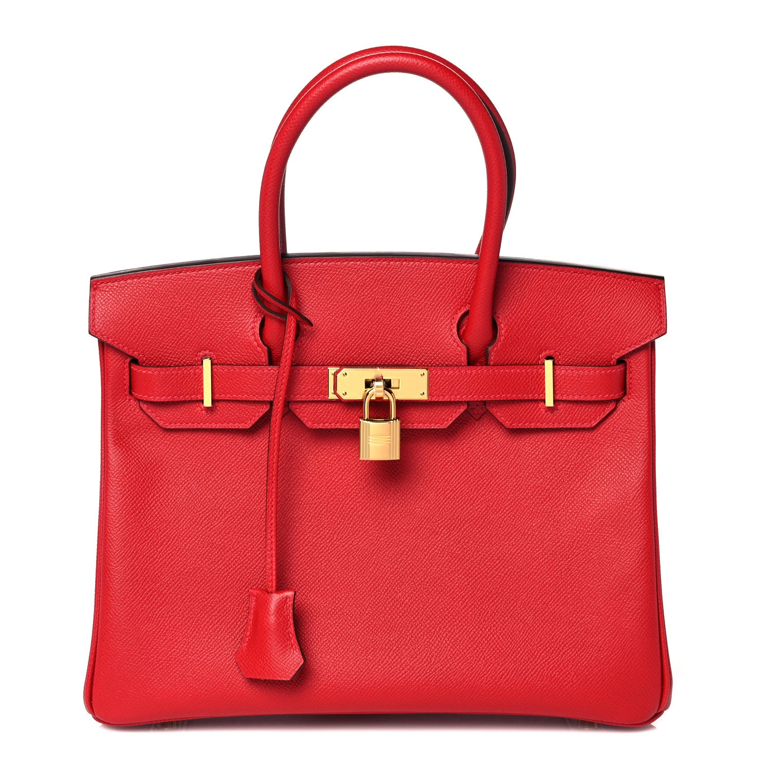 Hermes Epsom Birkin 30 Rouge Casaque 1 of 10
