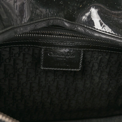 Christian Dior Patent Cannage Large Lady Dior Black 6 of 10