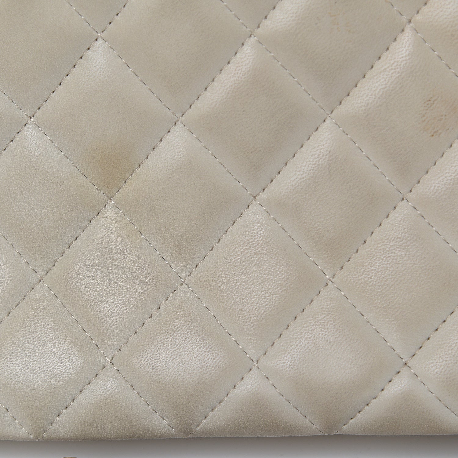 Chanel Lambskin Quilted Timeless Camera Case White 19 of 19
