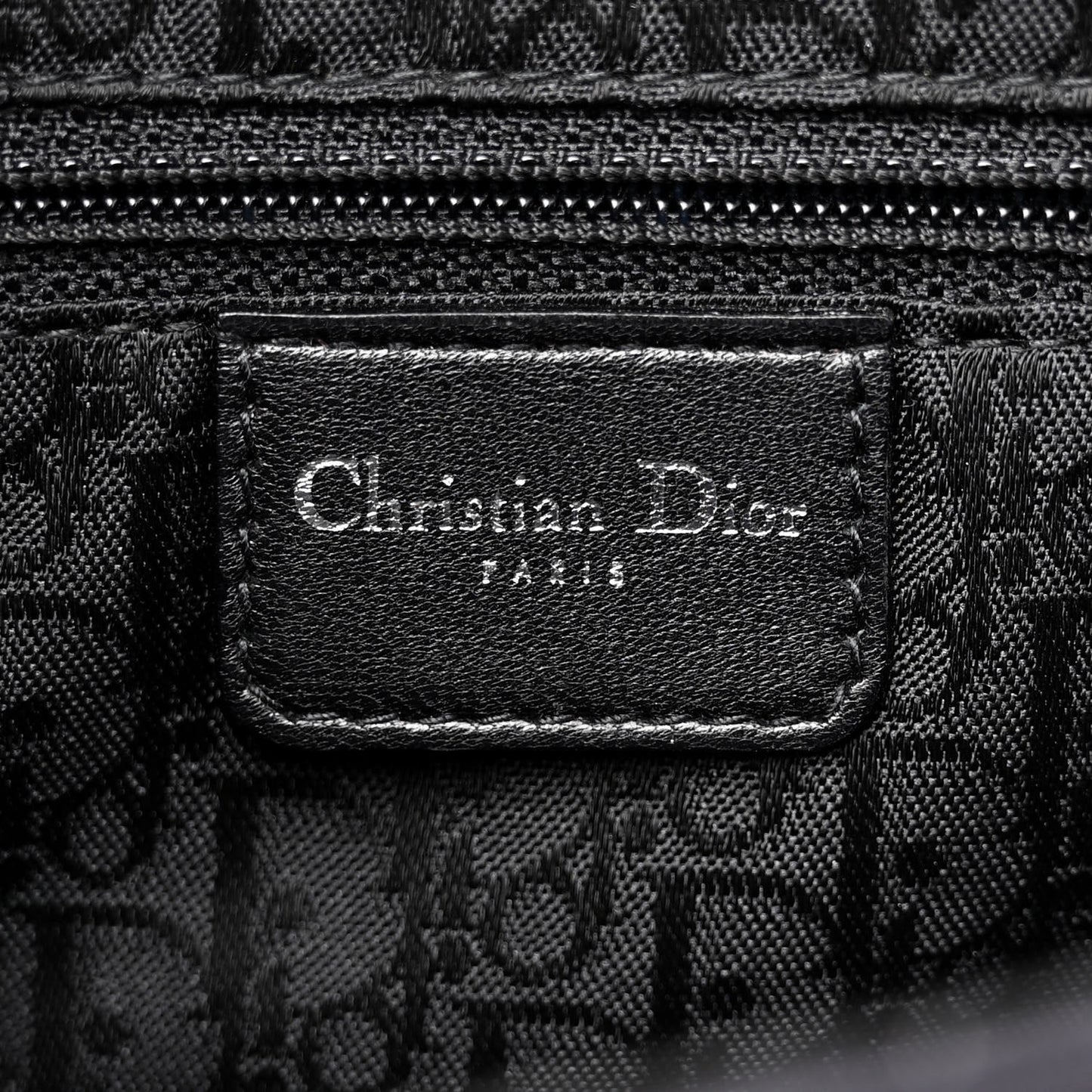 Silk Jersey Crystal Hardcore Bag Navy Black