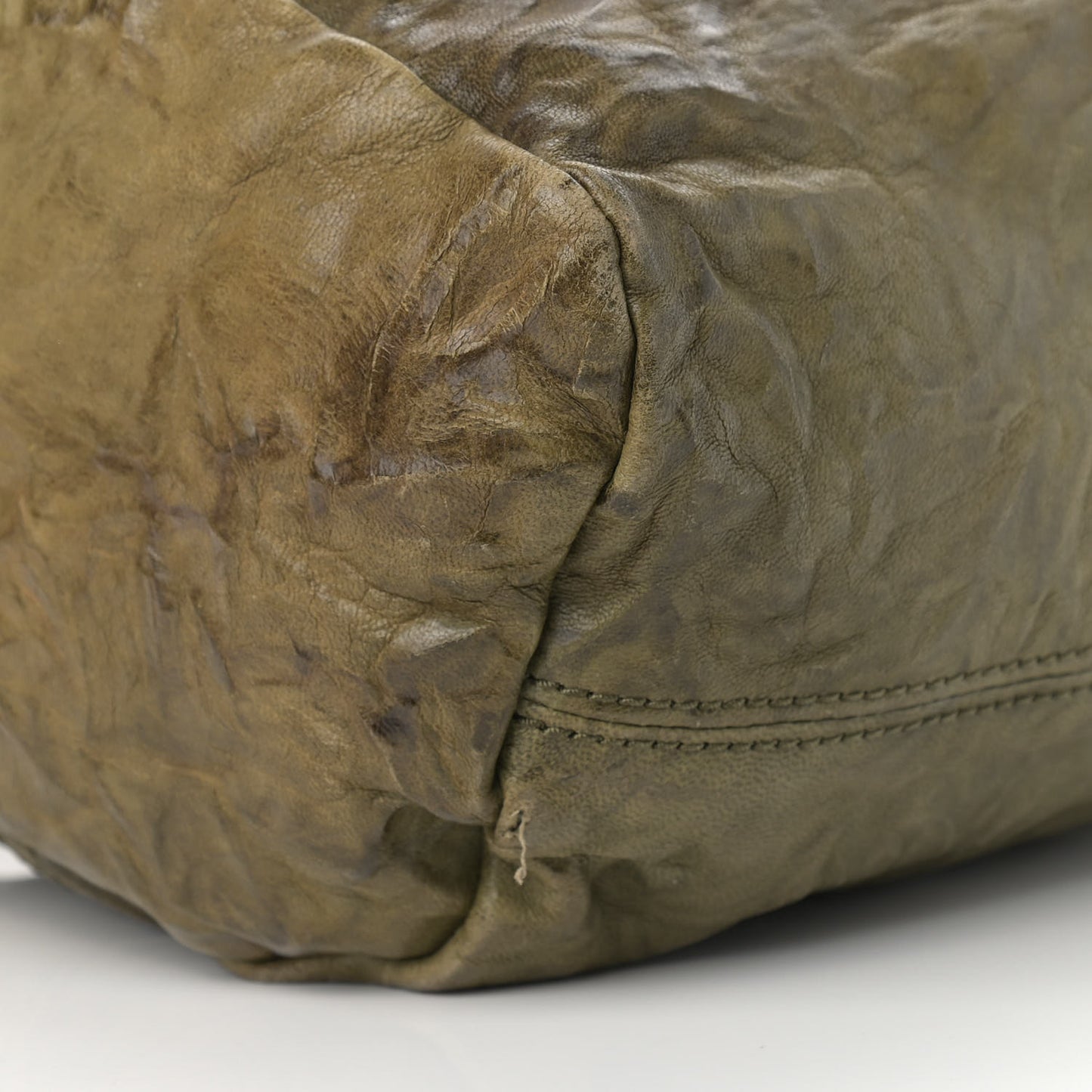 Tumbled Sheepskin Medium Pandora Khaki