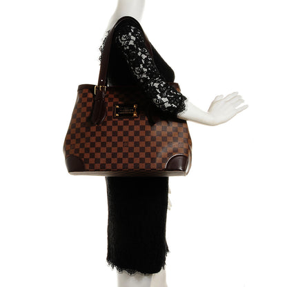 Louis Vuitton Damier Ebene Hampstead MM 2 of 7