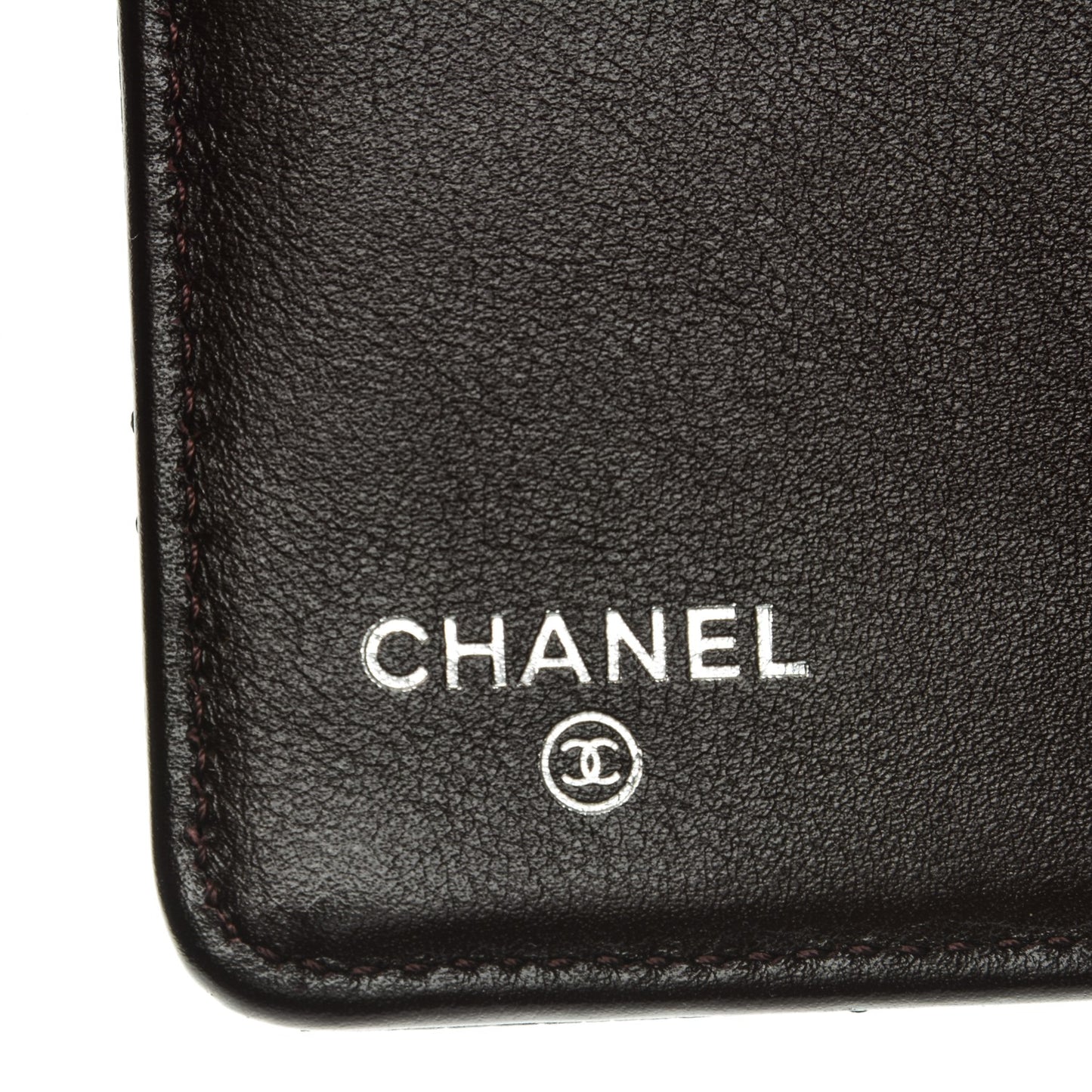 Caviar Quilted Yen Wallet Black