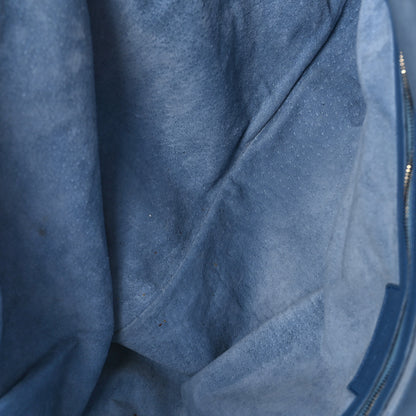 Bottega Veneta Nappa Torchon Alligator Intrecciato Hobo Bag Light Blue 5 of 8