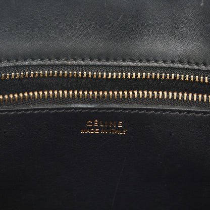 Celine Python Small Tie Knot Tote Black 6 of 6