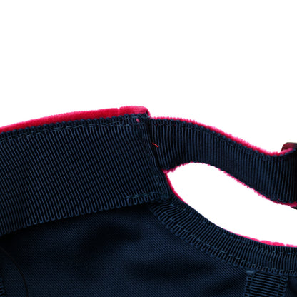 Gucci X MLB Velvet NY Yankees Baseball Hat 55-59 Pink 8 of 9