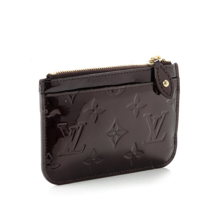 Louis Vuitton Vernis Key Pouch Amarante 3 of 6