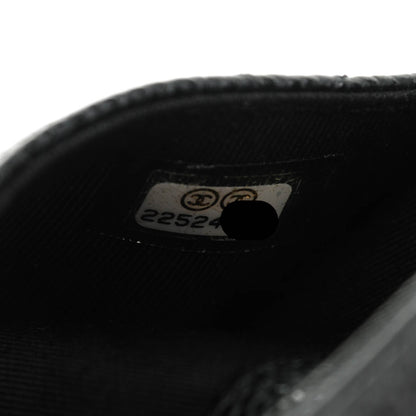 Chanel Caviar Quilted Flap Card Holder Black 8 of 8
