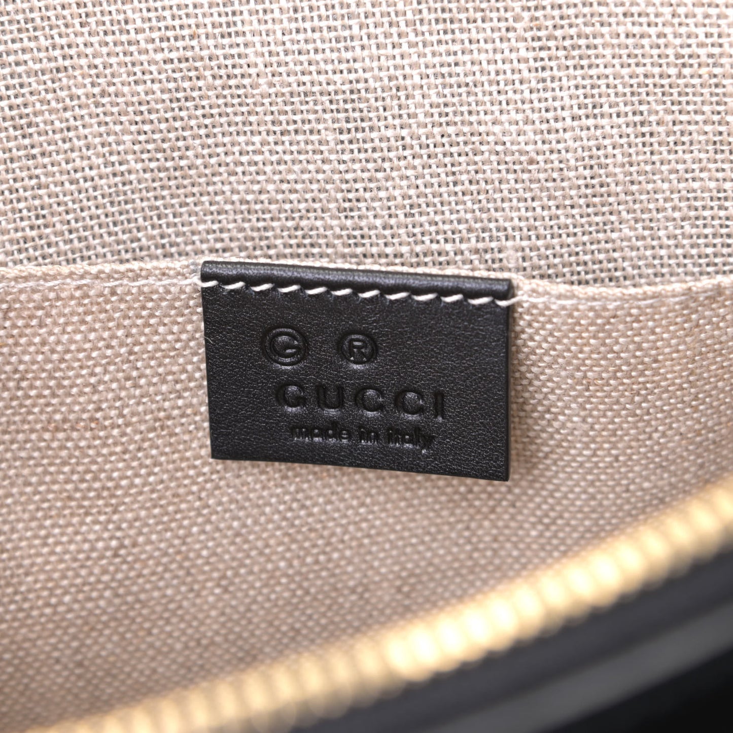 Microguccissima Mini Dome Bag Black