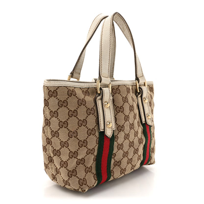 Gucci Monogram Small Jolicoeur Tote White 3 of 15