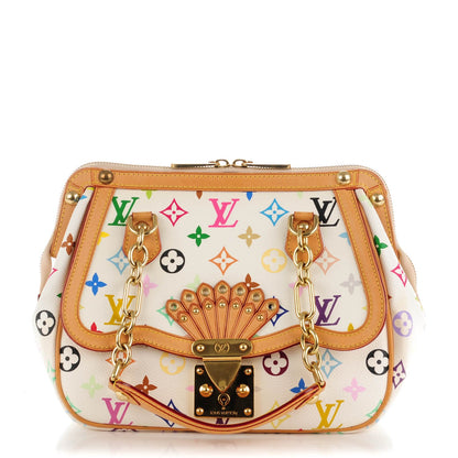 Louis Vuitton Monogram Multicolor Gracie MM White 1 of 7