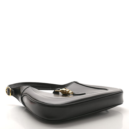 Gucci Boarded Dyana Lux Calfskin Small Jackie 1961 Hobo Black 4 of 13