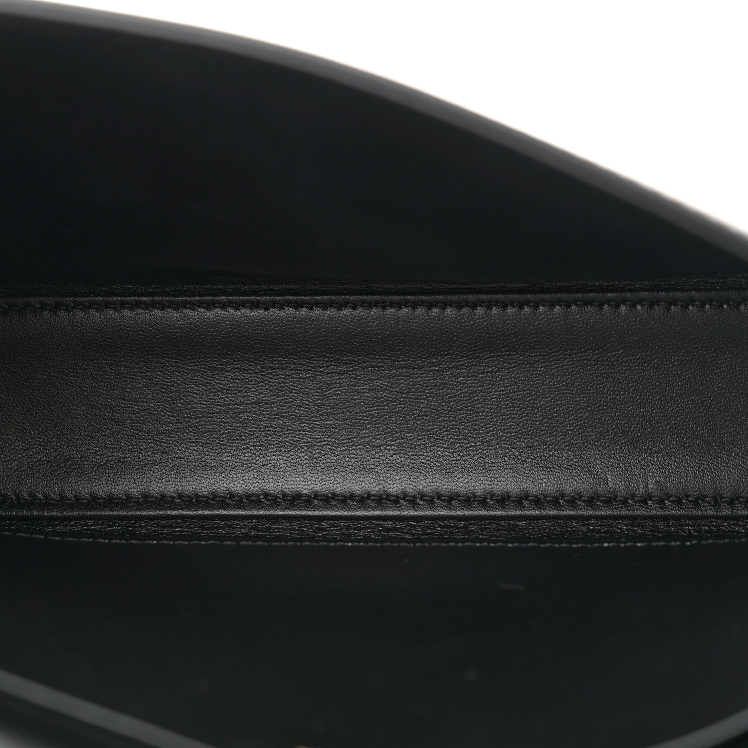 Celine Shiny Calfskin Triomphe Shoulder Bag Black 5 of 10
