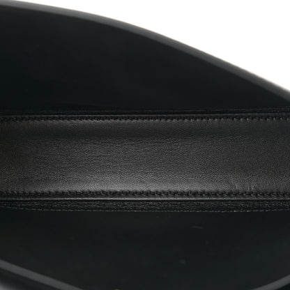 Celine Shiny Calfskin Triomphe Shoulder Bag Black 5 of 10