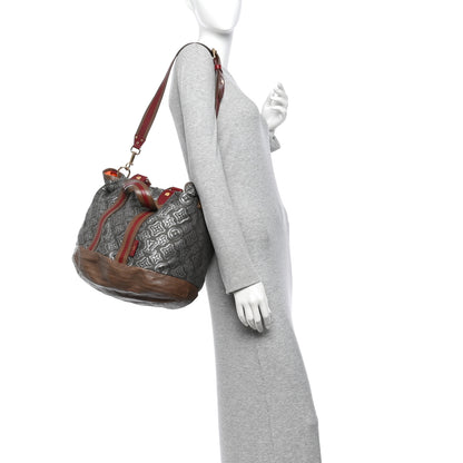 Louis Vuitton Jacquard Monogram Fabric Aviator Kaki 2 of 9