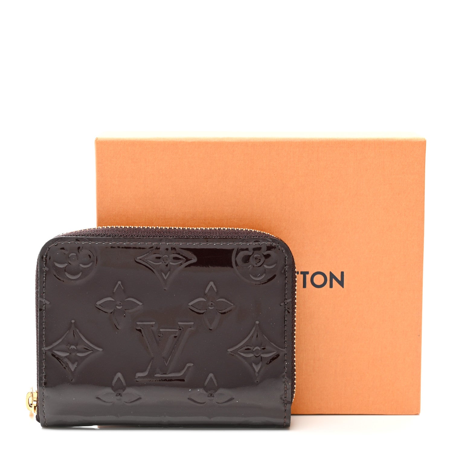 Louis Vuitton Vernis Zippy Coin Purse Wallet Amarante 1878227