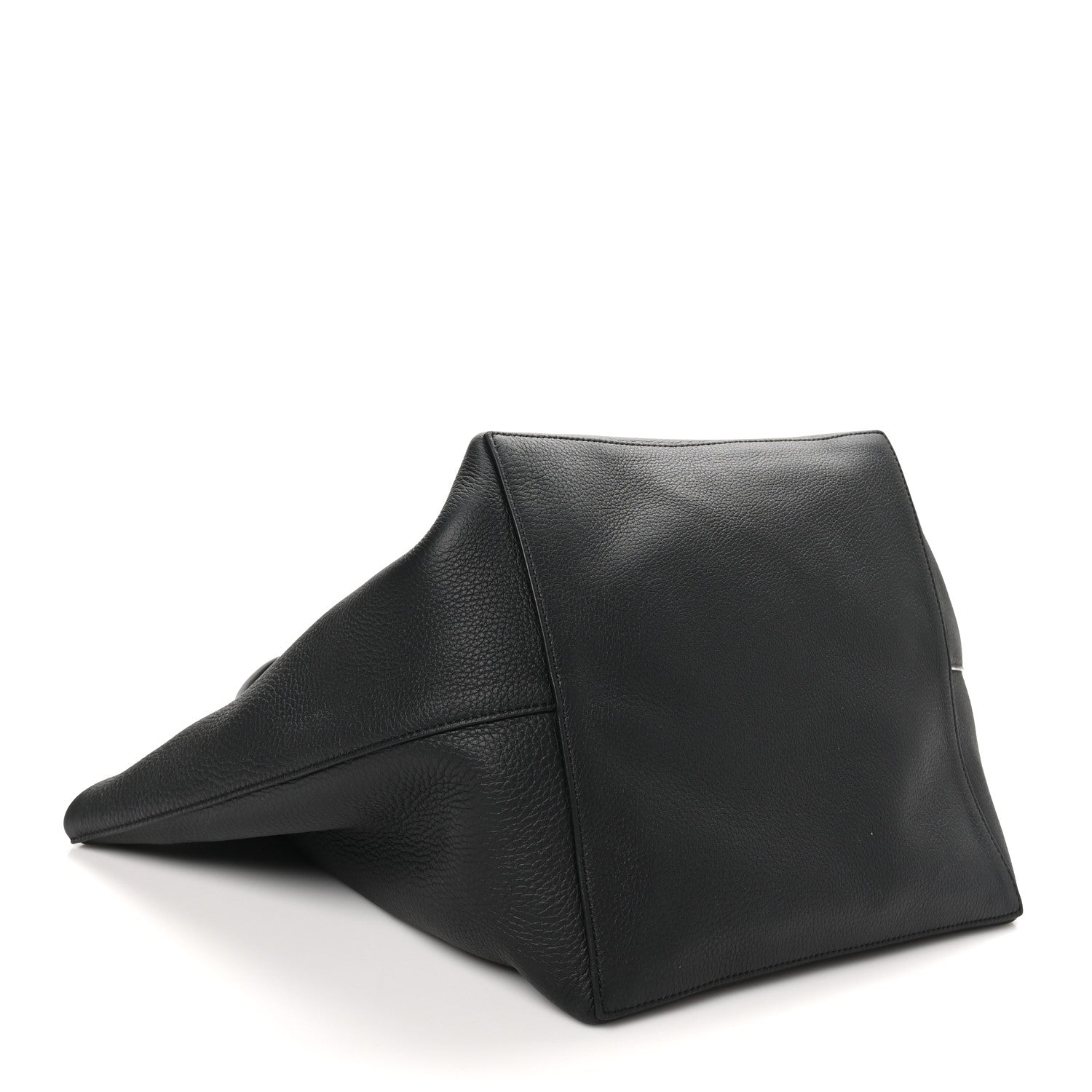 The Row Grained Calfskin Park Tote Three Black 5 of 10