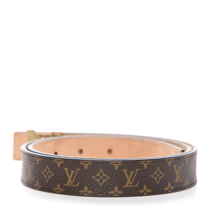 Louis Vuitton Monogram 40mm LV Initiales Belt 80 32 2 of 8