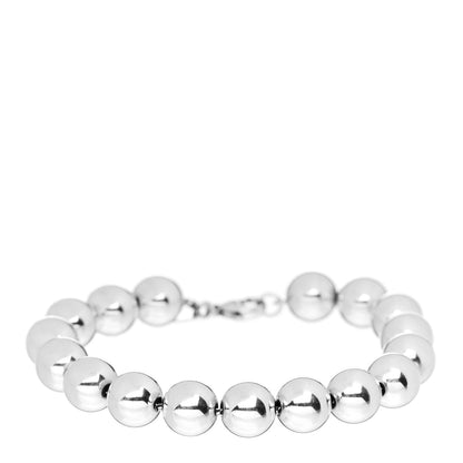 Tiffany Sterling Silver 10mm HardWear Ball Bracelet 1 of 4