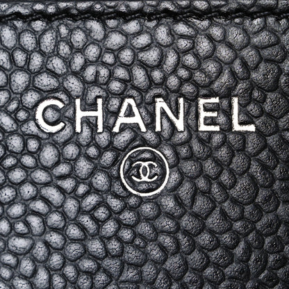 Chanel Caviar Quilted Wallet On Chain WOC Black 6 of 11