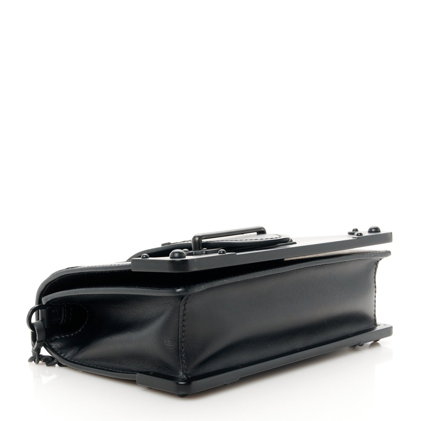 City Calfskin Saffiano Cahier Bag Black