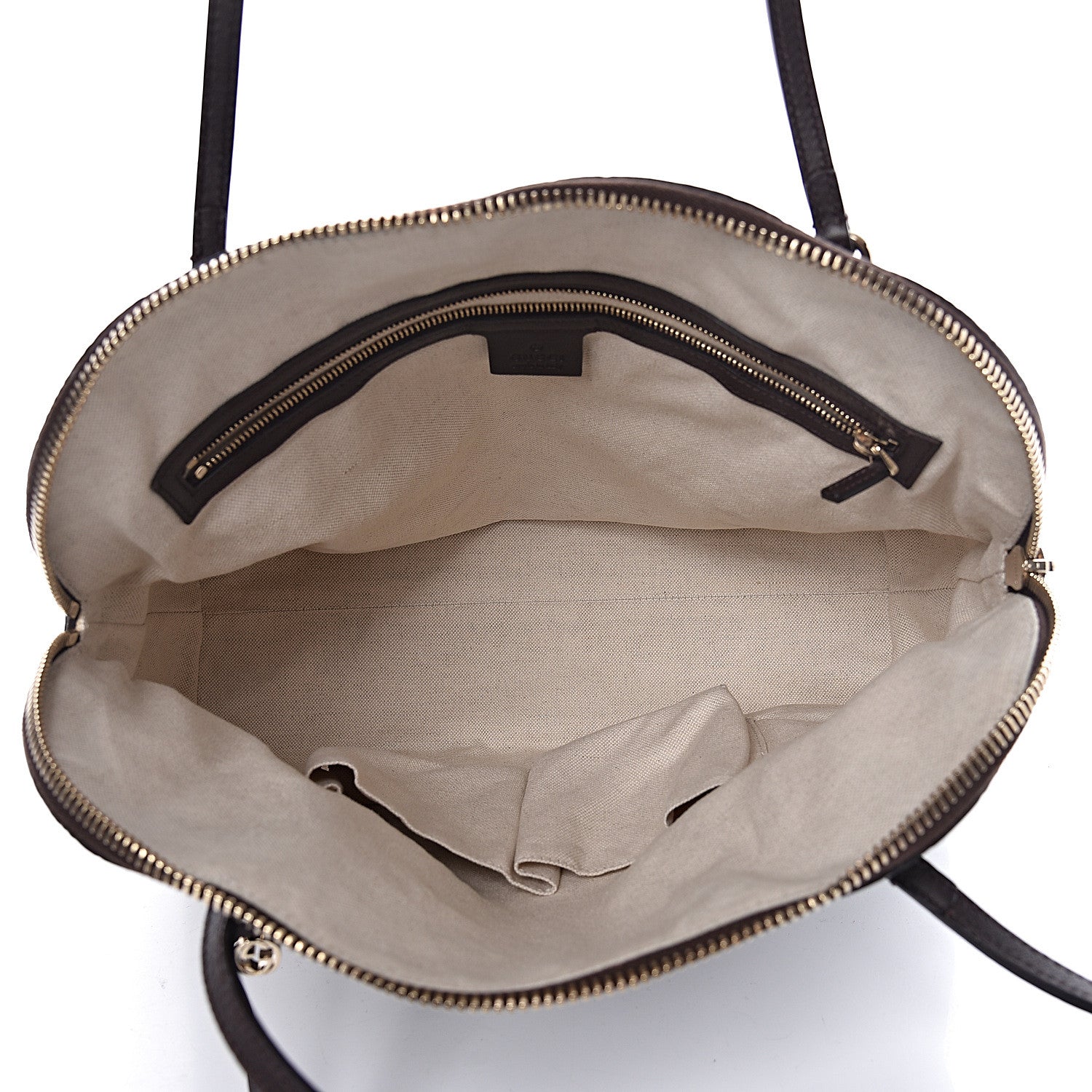 Gucci Guccissima Medium Bree Shoulder Bag Chocolate 5 of 10