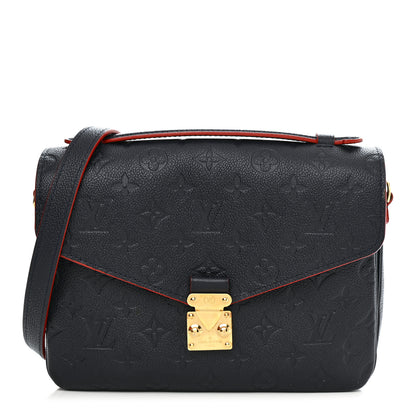 Louis Vuitton Empreinte Pochette Metis Marine Rouge 1 of 12