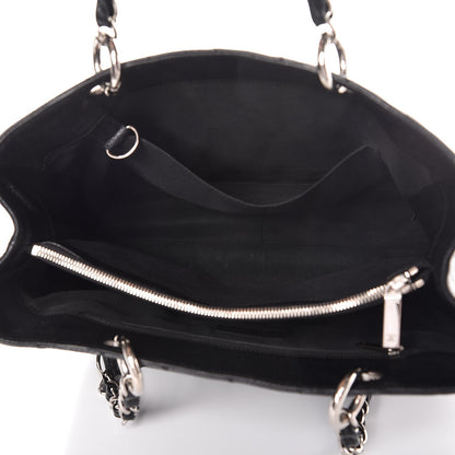 Chanel Caviar Quilted Grand Shopping Tote GST Black 5 of 13