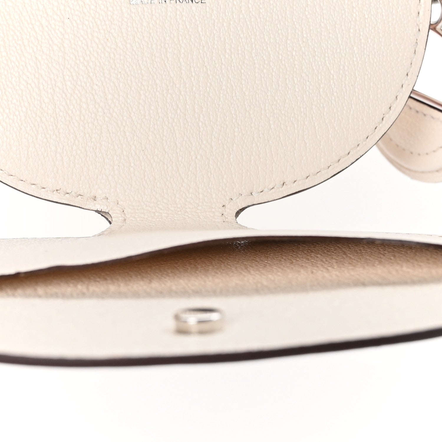 Hermes Chevre Mysore In-The-Loop Wink Card Holder Nata Rose Pourpre Jaune Citron 10 of 11