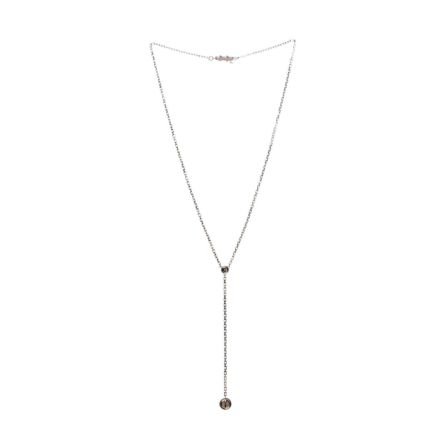 Cartier 18K Yellow Gold LOVE Drop Necklace 3 of 7