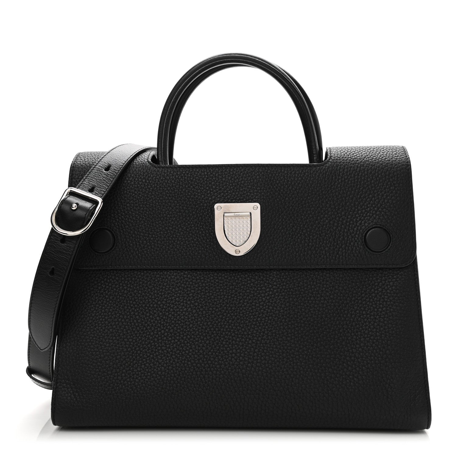 Christian Dior Bullcalf Medium Diorever Flap Black 1 of 13