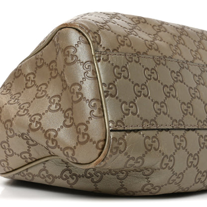 Gucci Guccissima Medium Sukey Tote Champagne 9 of 13
