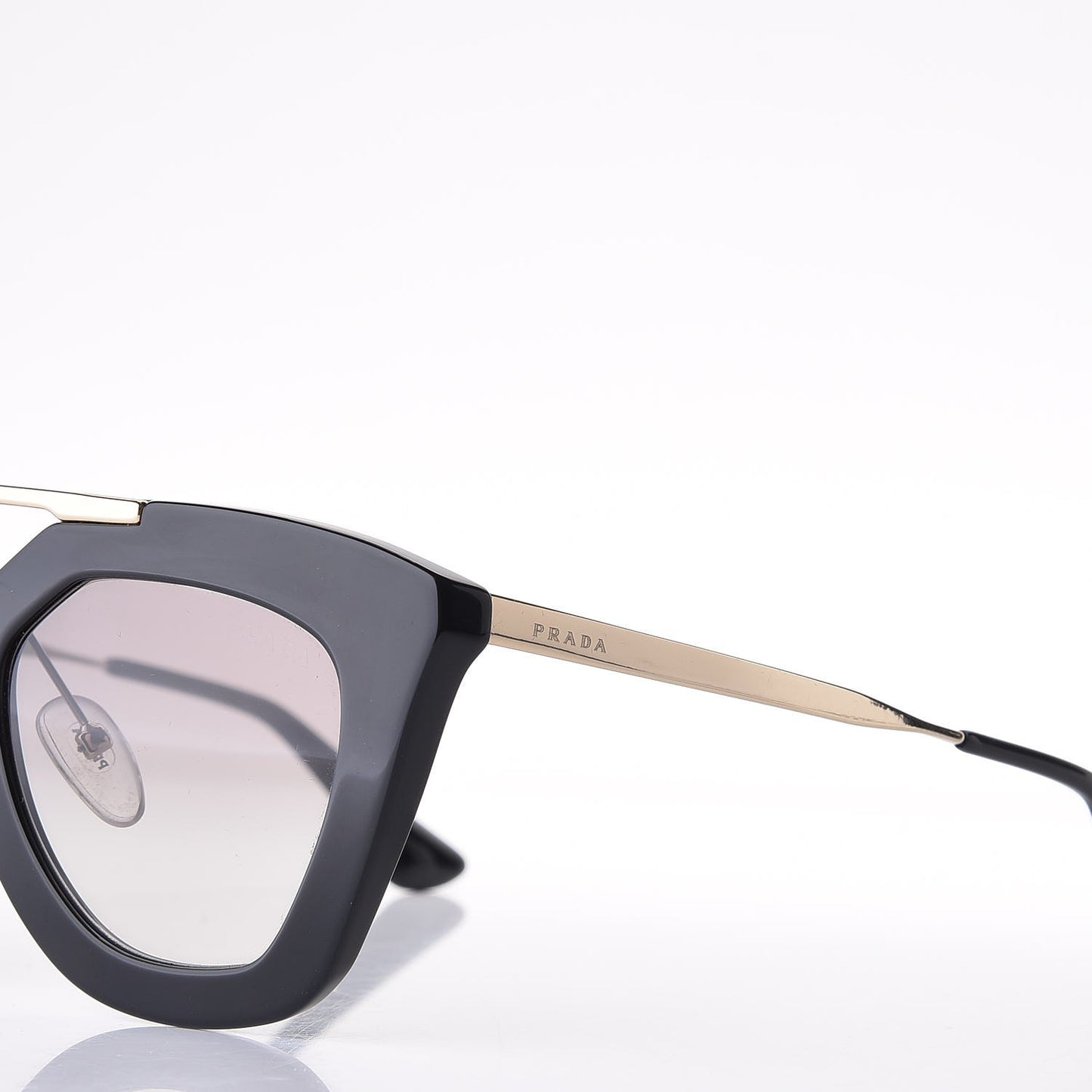 Acetate Cinema Sunglasses SPR 09Q Black