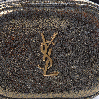 Saint Laurent Lame Nappa Star 3D Monogram Blogger Bag Moss 9 of 10
