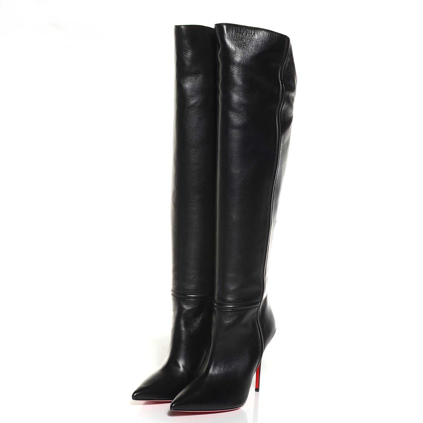 Nappa Armurabotta 100 Over The Knee Boots 37.5 Black