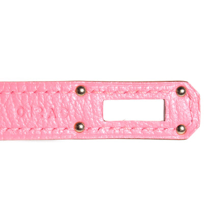 Hermes Chevre Mysore Kelly Longue Wallet Rose Confetti 13 of 17