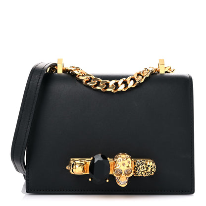 Alexander McQueen Calfskin Knuckle Crossbody Black 1 of 20