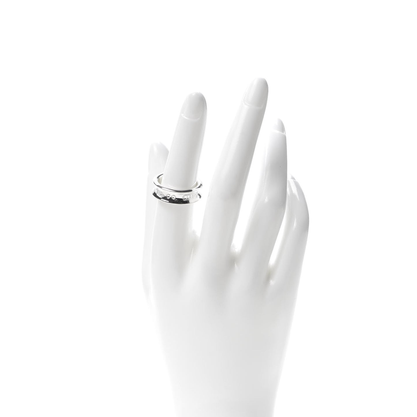 Sterling Silver 1837 Band Ring 54 7