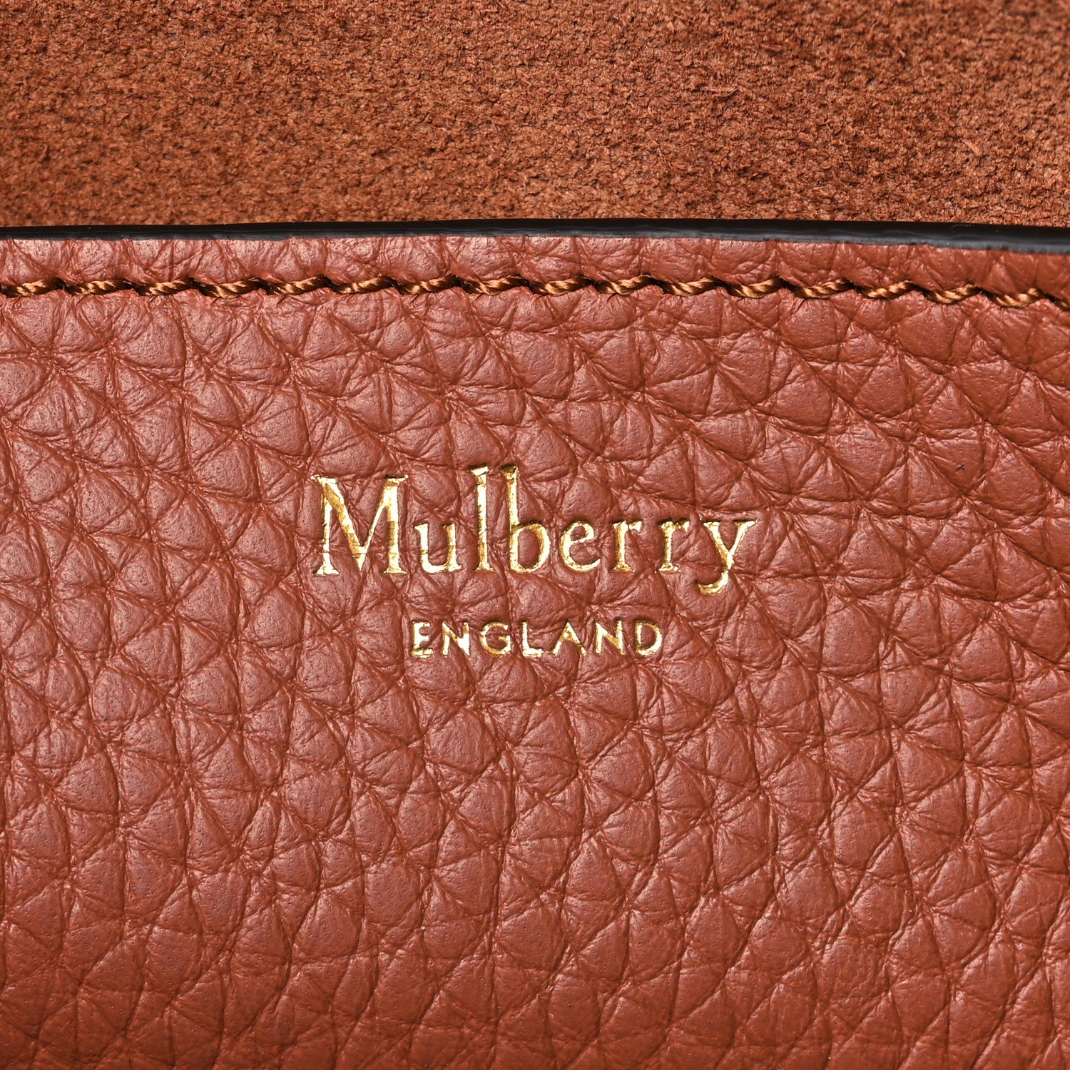 Mulberry Heavy Grain Oversized Alexa Chestnut 6 of 8