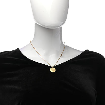 Louis Vuitton In The Sky Zodiac Rooster Necklace Gold 2 of 7