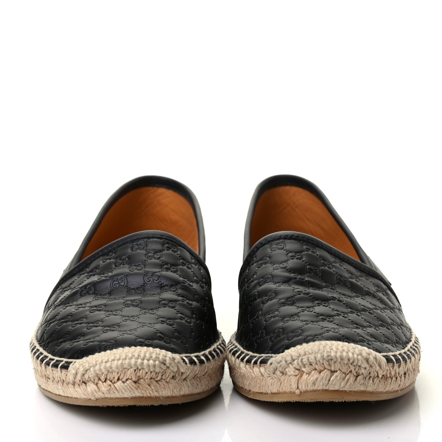 Gucci Microguccissima Signature Espadrilles 37.5 Black 2 of 11