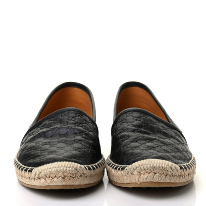 Gucci Microguccissima Signature Espadrilles 37.5 Black 2 of 11