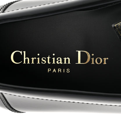 Christian Dior Brushed Calfskin The D-Academy Loafers 41 Black 7 of 9