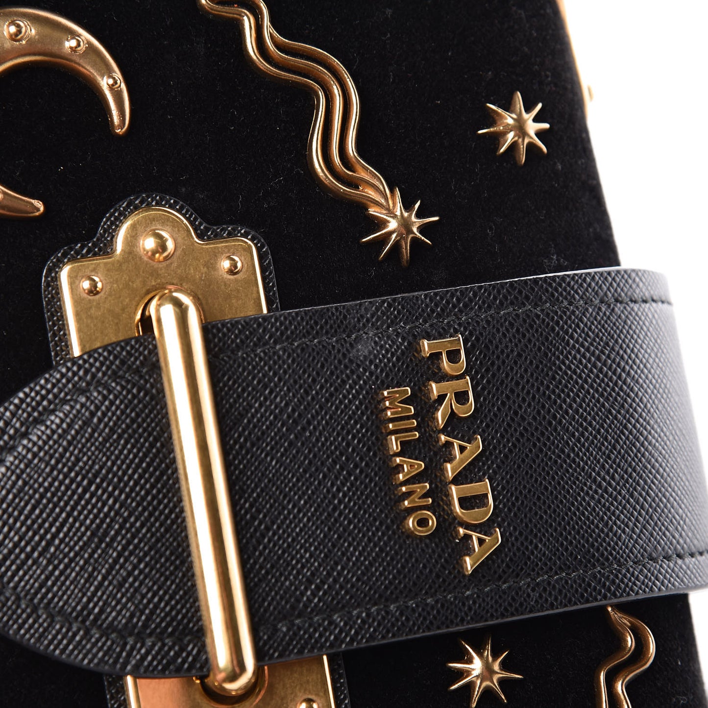 Velvet Cahier Astrology Bag Black