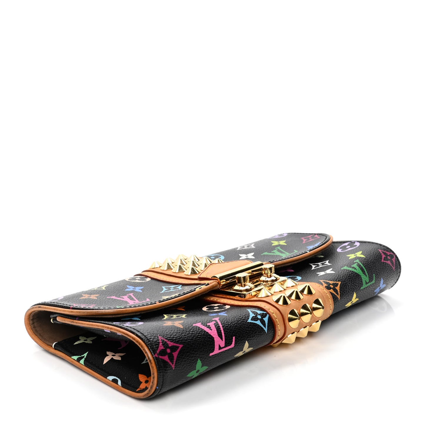 Monogram Multicolor Courtney Clutch Black